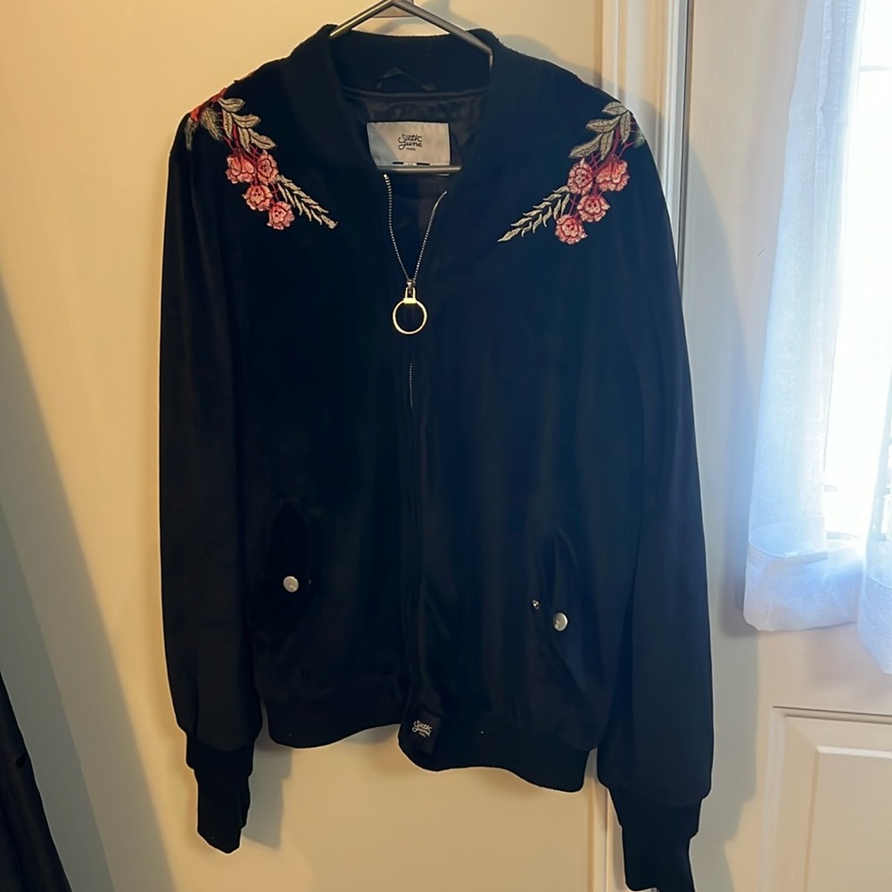 Sixth June Paris velvet bomber